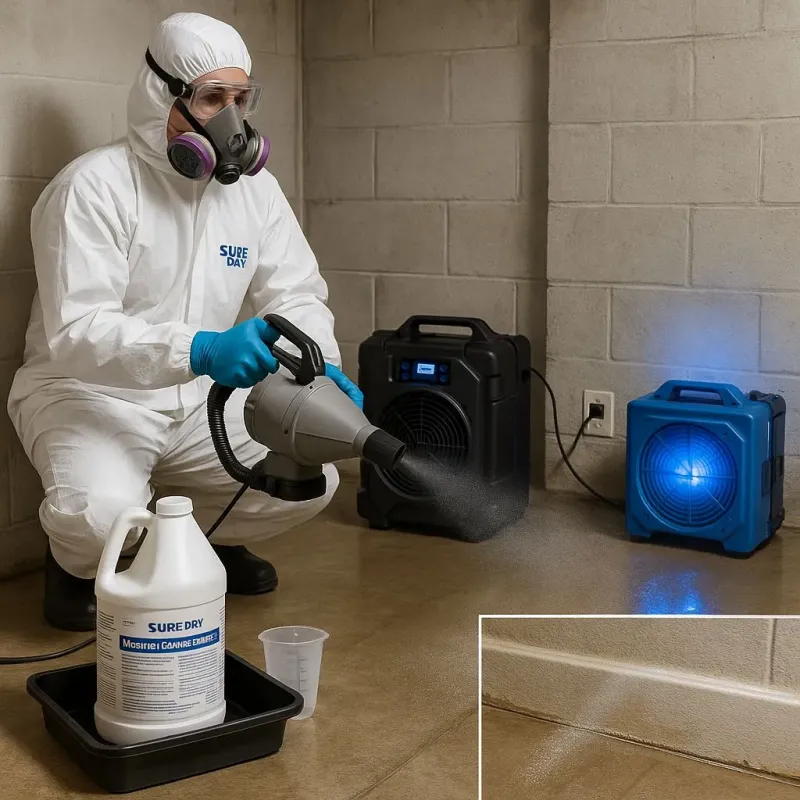 Sanitization and Odor Removal process in Madison, NC