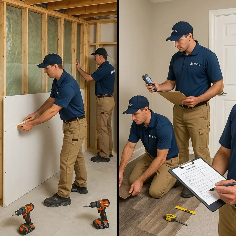 Repairs and Reconstruction process in Madison, NC